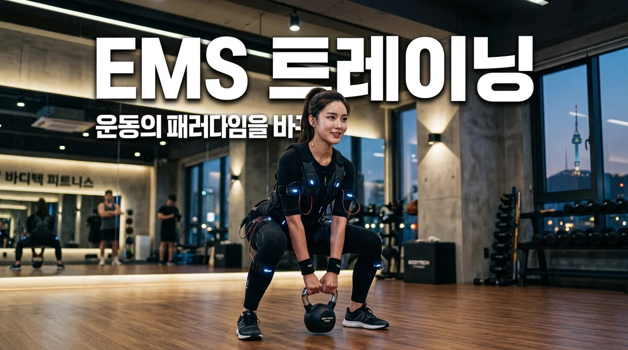 EMS 트레이닝이란? 효과와 기존 운동과의 본질적 차이 3가지 완벽 분석