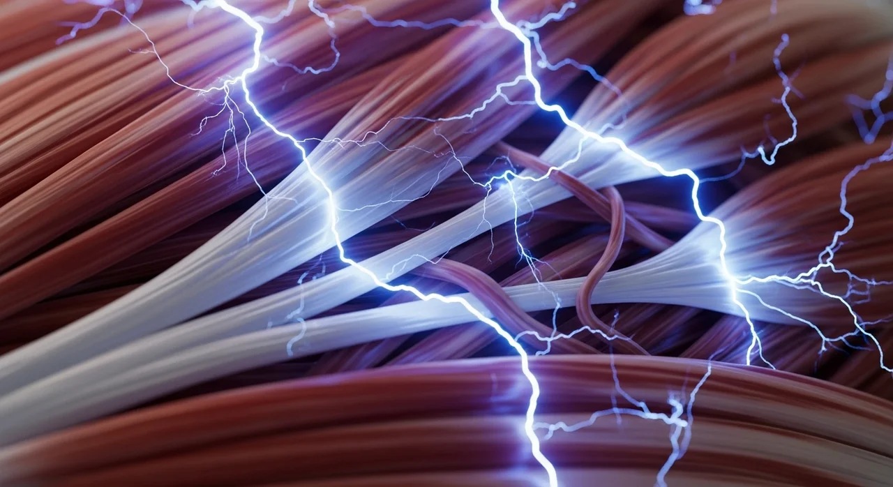 미제전류가 근육에 도달하면 벌어지는 3단계 반응